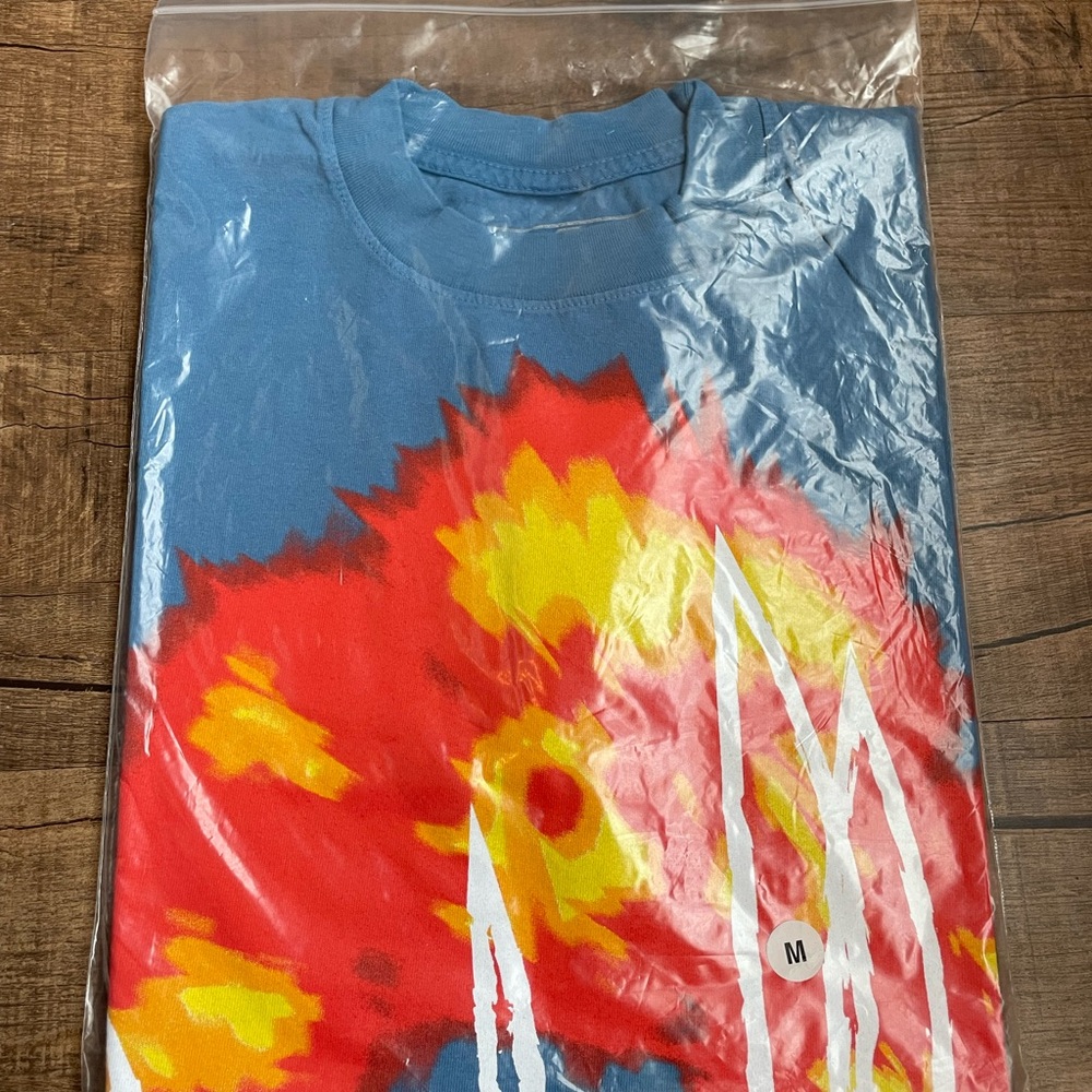 Denim Tears X Offset Set It Off Blue Flame Tee